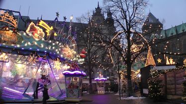 Kerstmarkt Bremen (Afbeelding van Iris Hamelmann via Pixabay)